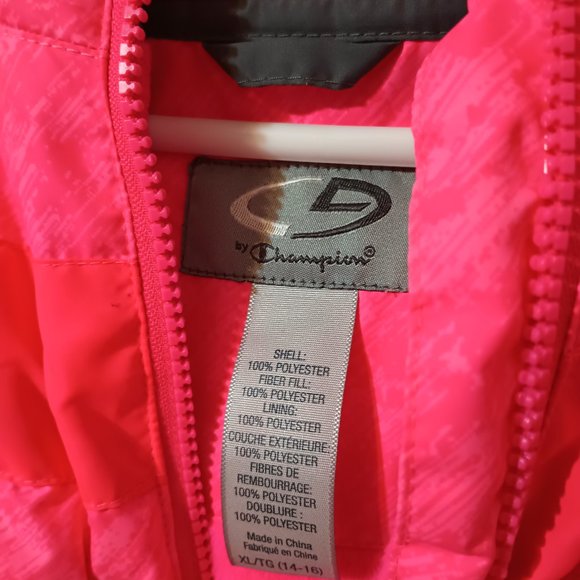 VGUC ~ Champion's Youth's Venture Loft Hooded & Lined Puffer Coat Size XL(14-16) - Picture 3 of 7